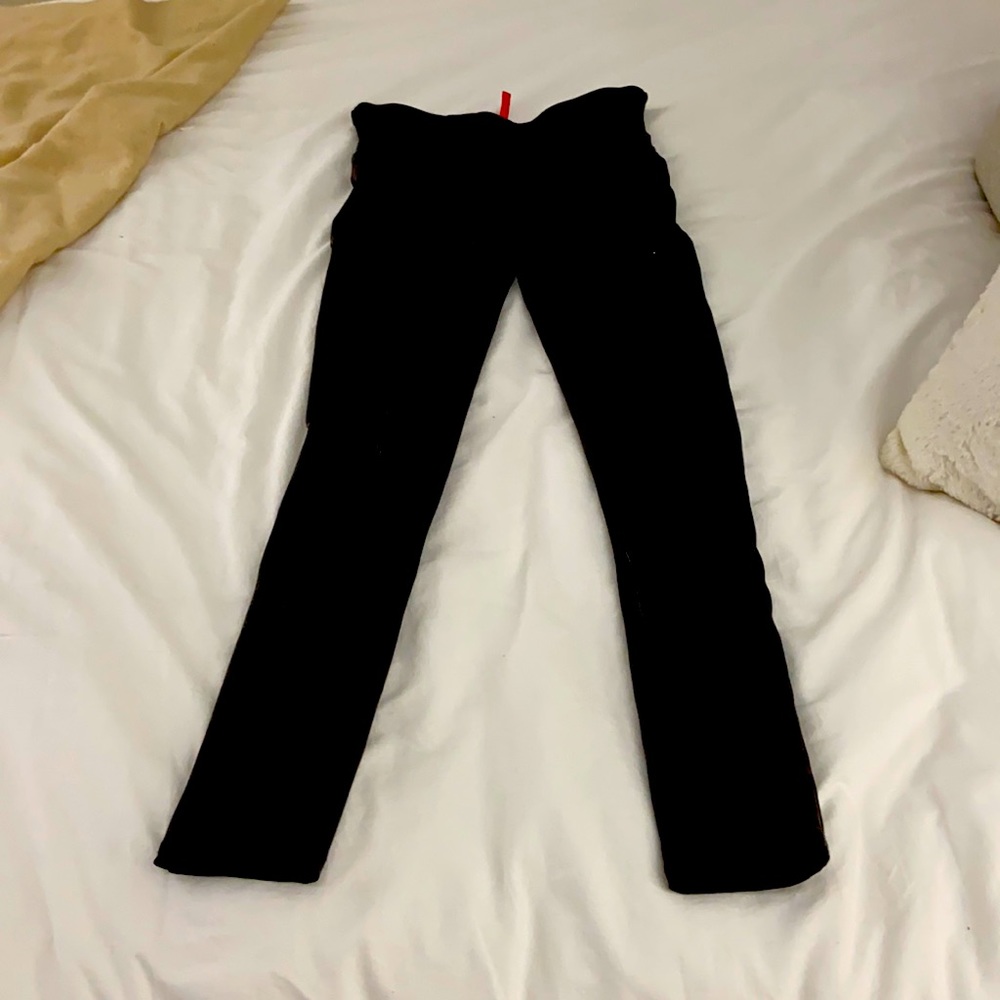 Spanx leather leggings